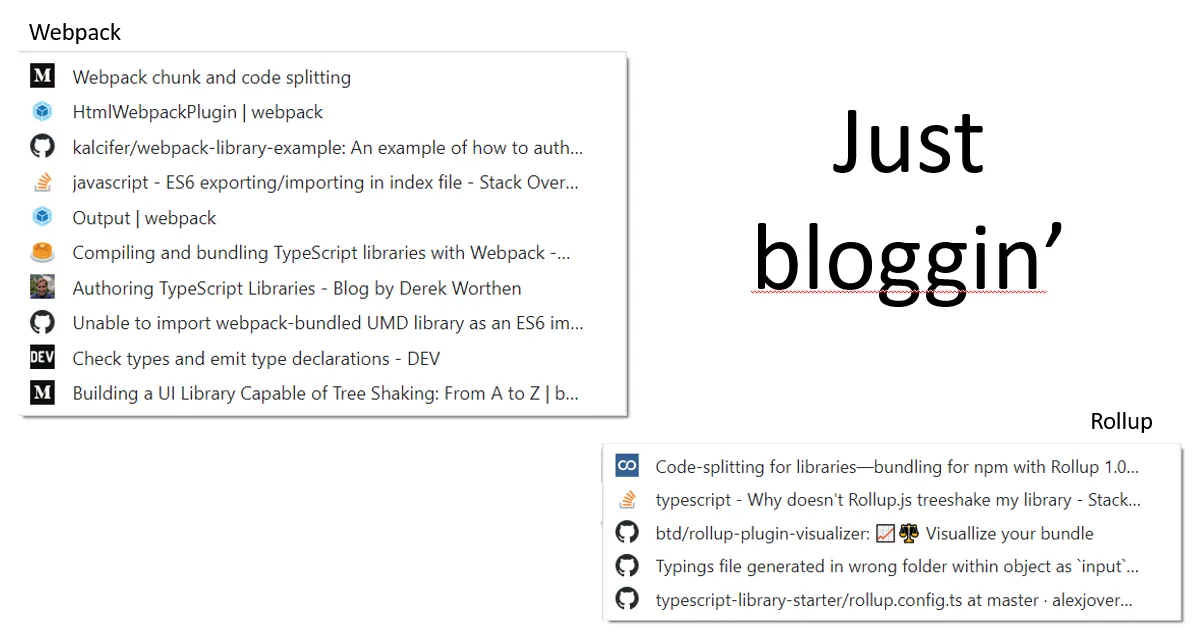 Just bloggin